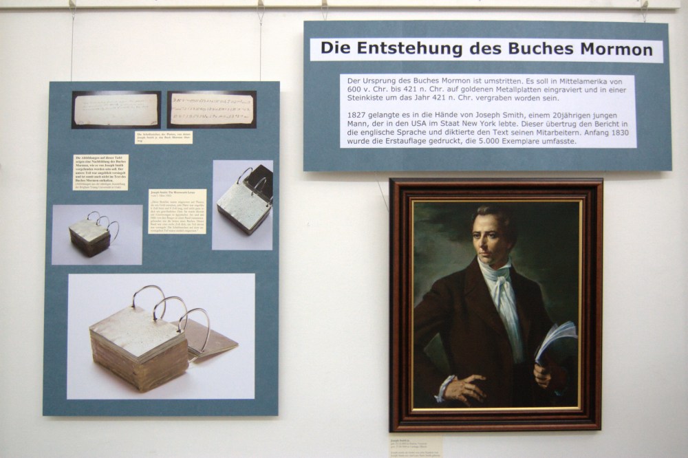 "Die Entstehung des Buches Mormon" (Foto: Jan-Martin Steitz)