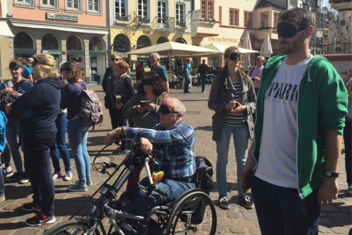 Flashmob in Trier 