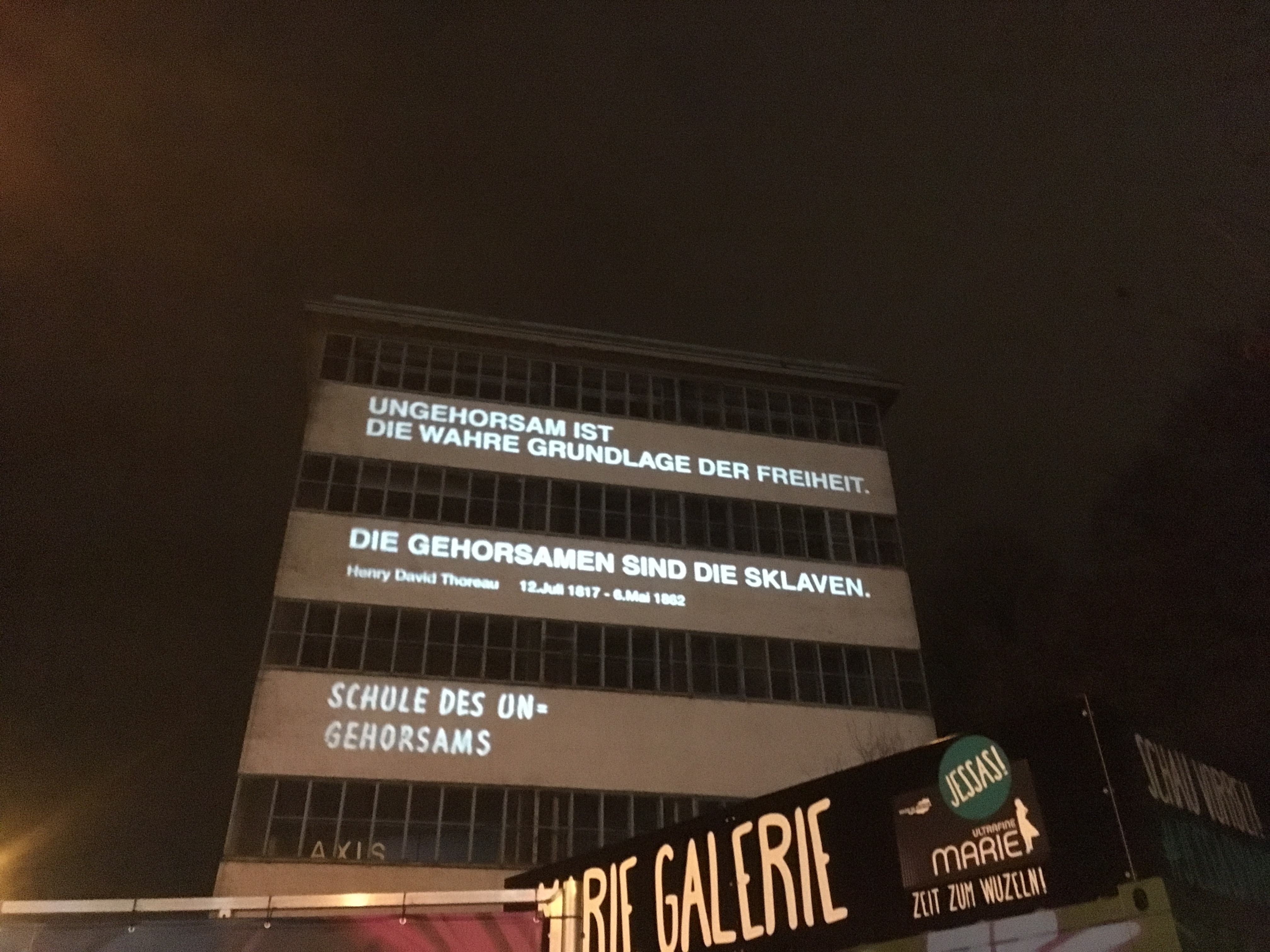 Schule des Ungehorsams