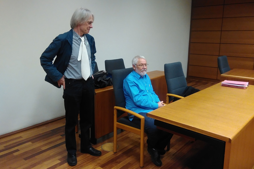 Martin Budich und RA Eisel