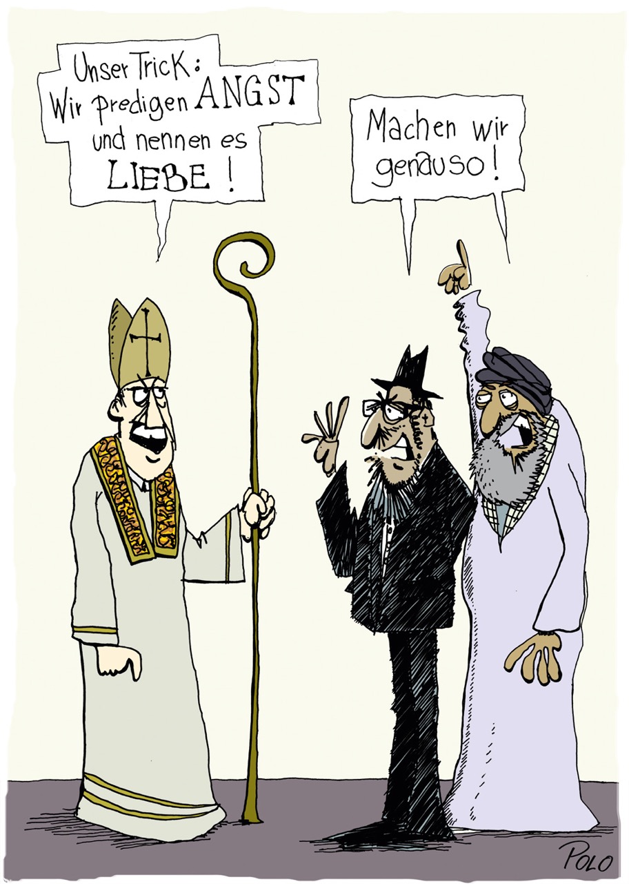 Poloczek: monotheistische Religionen