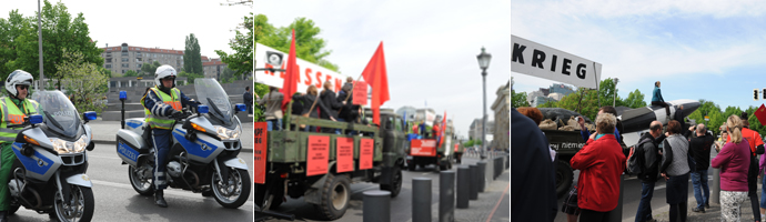 Vor dem Bundestag