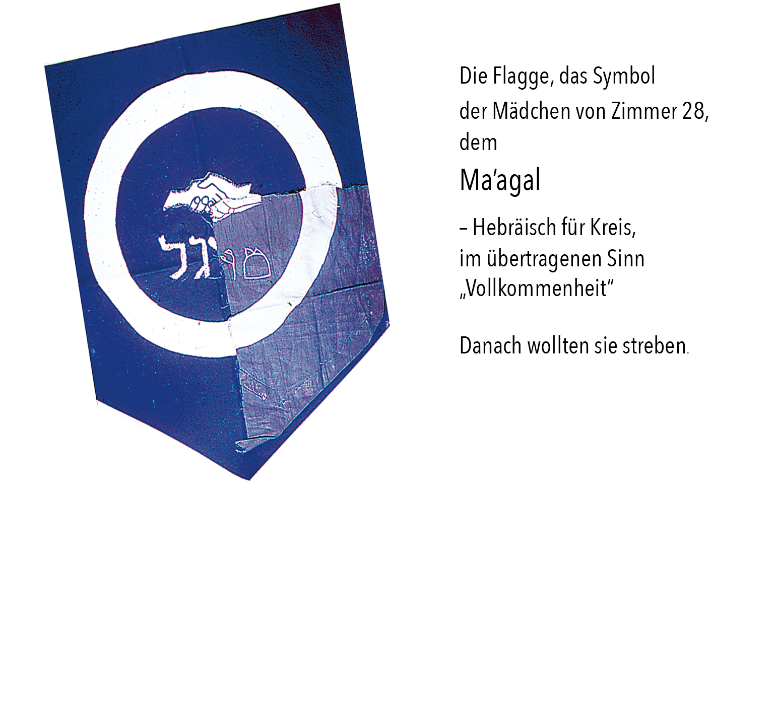 Flagge der Mädchen von Zimmer 28