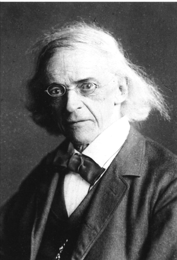 Theodor Mommsen im hohen Alter, Foto: gemeinfrei