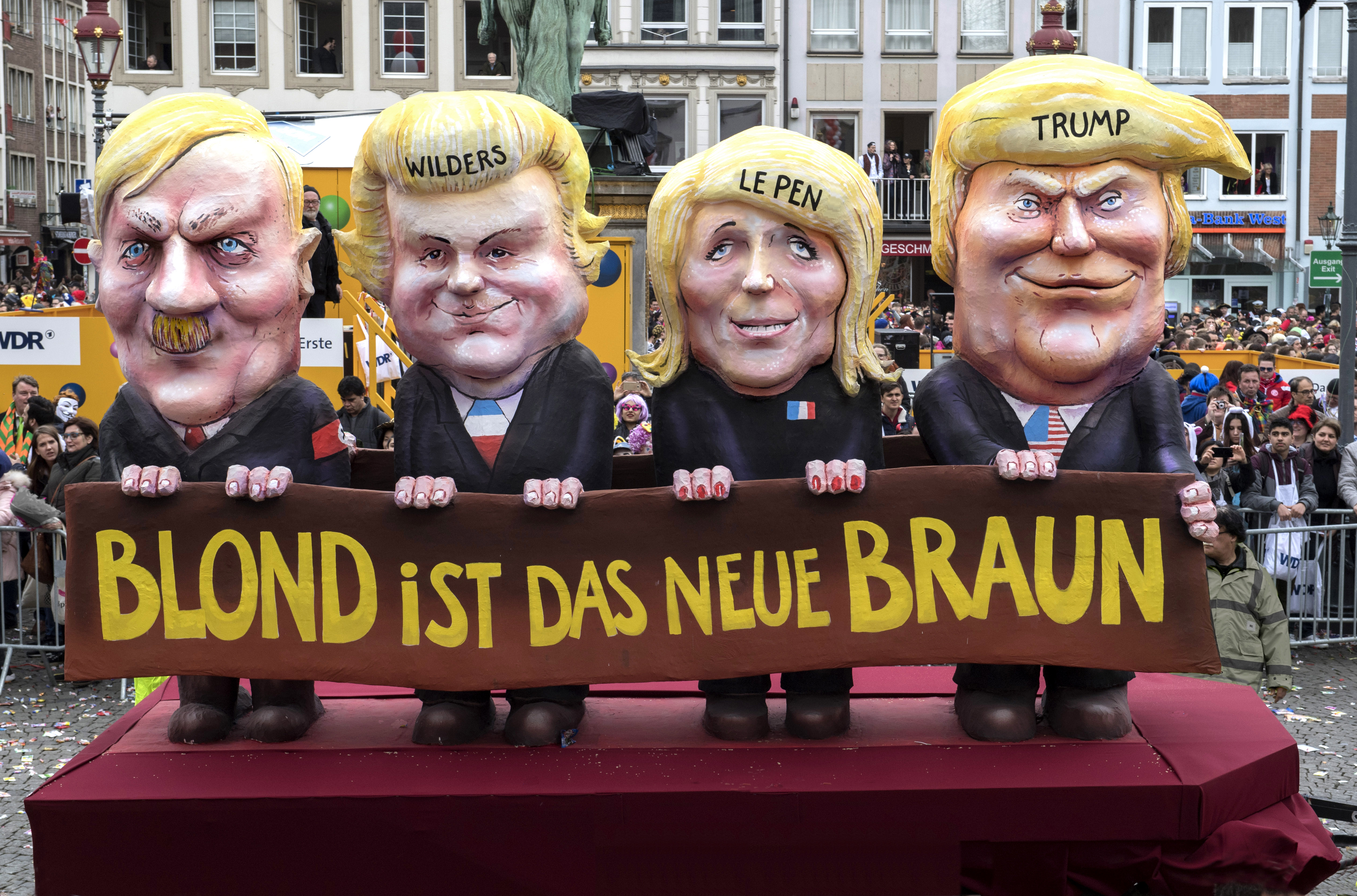 "Blond ist das neue Braun"