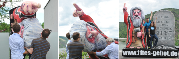 Die Ankunft Moses', Foto: © Evelin Frerk