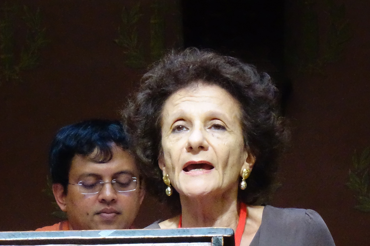 Rachel Ortiz zu Frauenrechten in Spanien, Foto: © E. Ferk