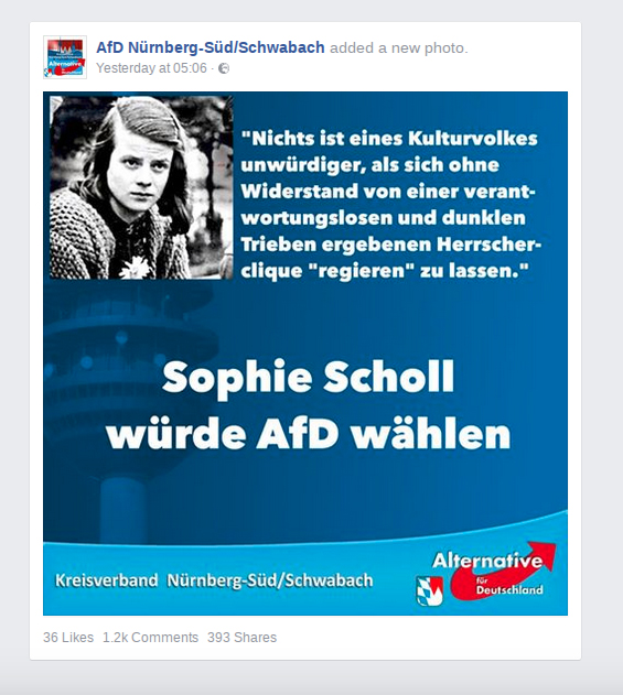 AfD-Plakat