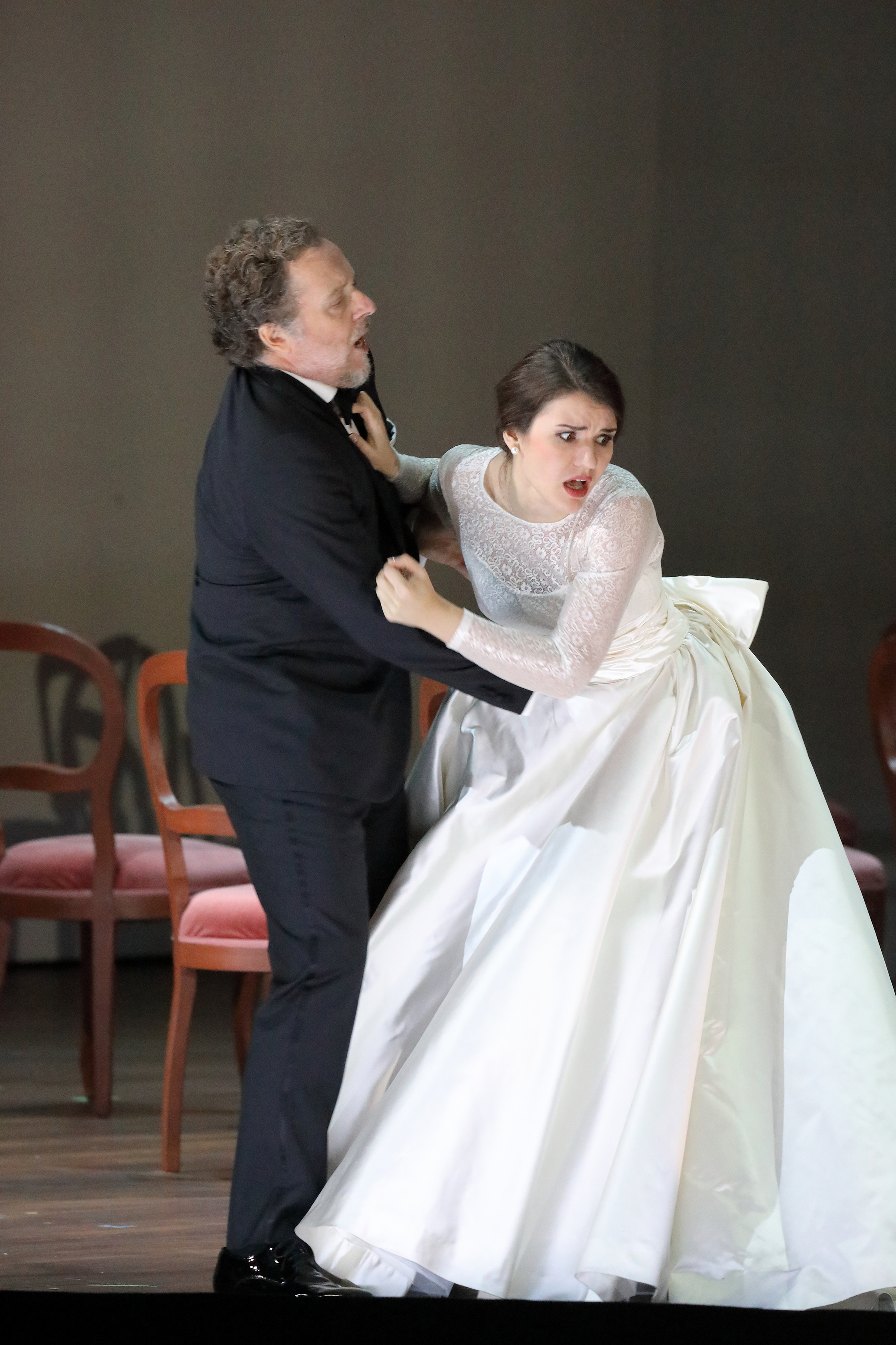 Christian Gerhaher (Graf Almaviva), Olga Kulchynska (Susanna), Foto: © Wilfried Hösl 
