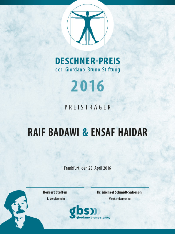 Deschner-Preis 2016 Deschner-Preis 2016