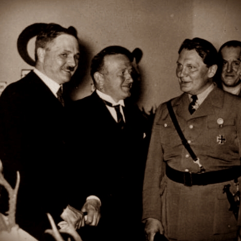 Zoodirektor Lutz Heck und Hermann Göring