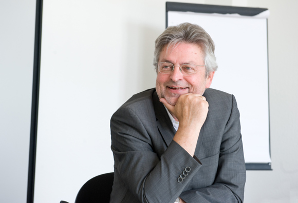 Der Herausgeber Manfred Isemeyer, Foto © Evelin Frerk