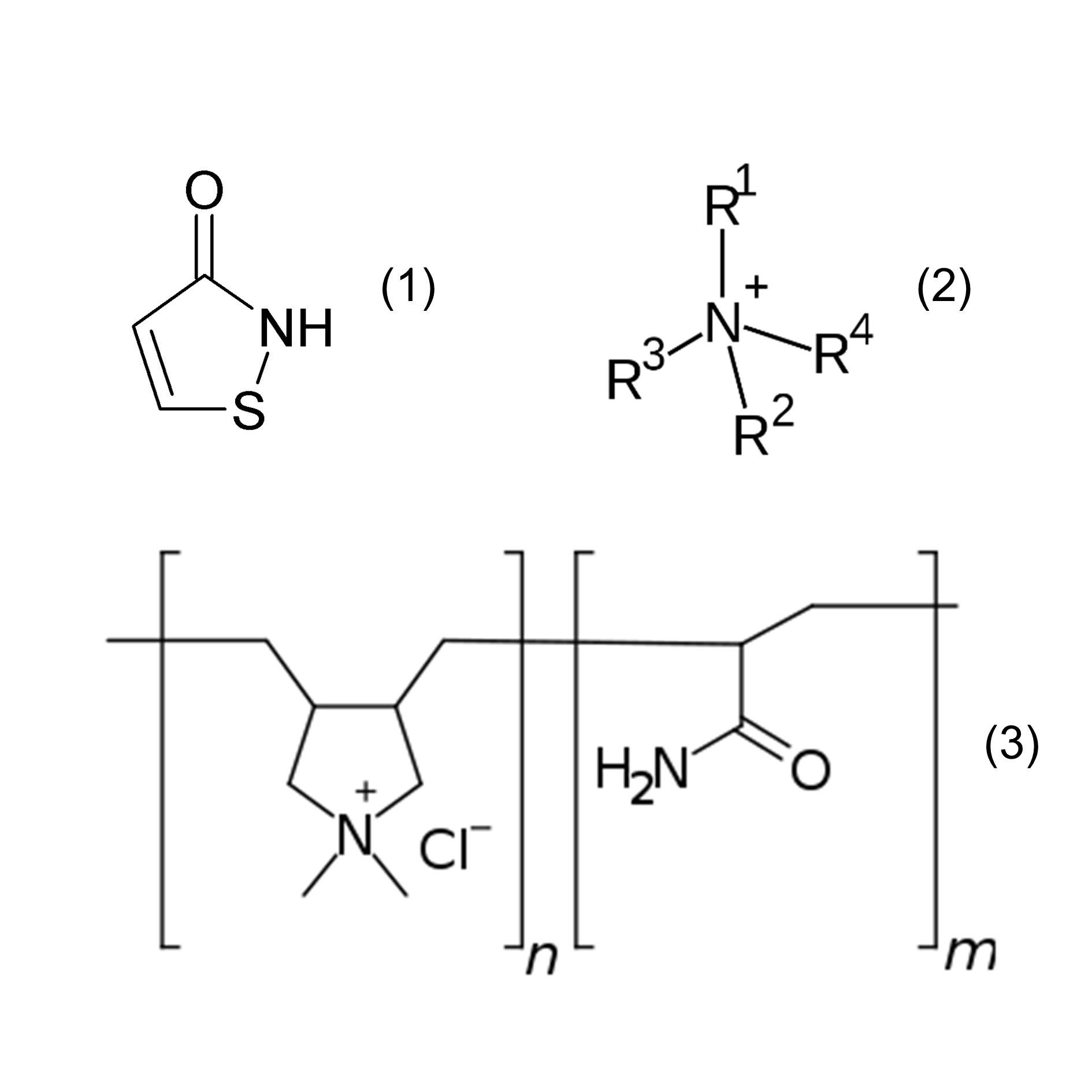 Grundstrukturformeln von Isothiazolinon