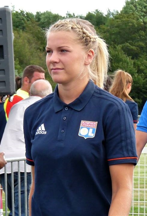 Ada Hegerberg, Foto: © Dominique Mallen, Wikimedia,  CC BY-SA 2.0