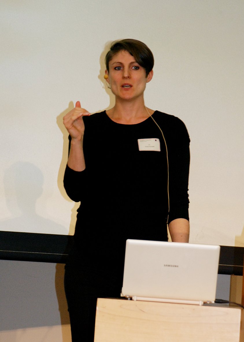 Anna Kornadt klärte über die Macht positiver und negativer Altersbilder auf, Foto: © Karin Becker
