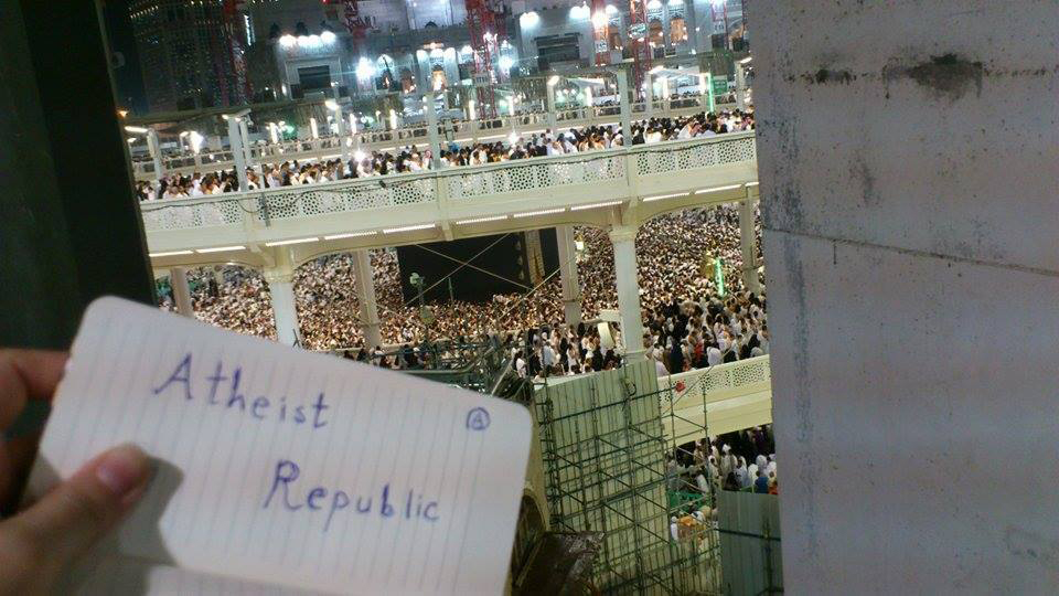 Dieses Foto machte Rana Ahmad weltberühmt, Quelle: imgur.com