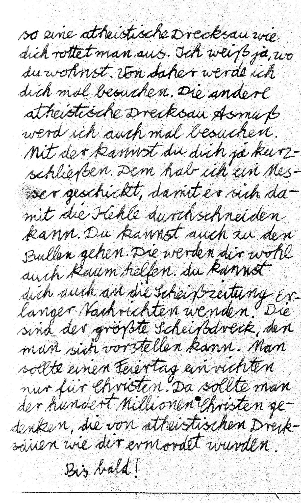 Drohbrief
