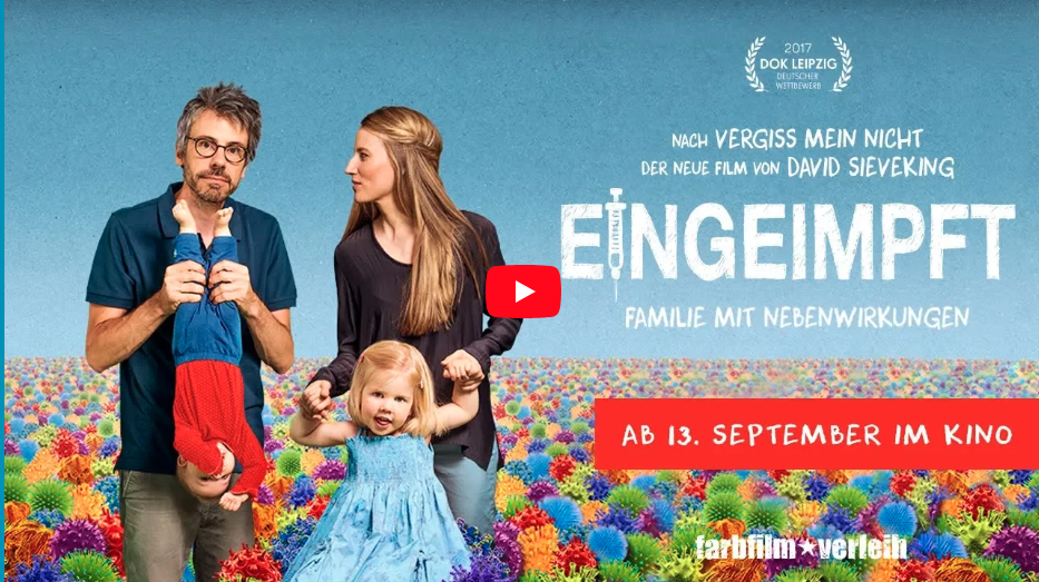 Screenshot des Trailers zum Film "eingeimpft"