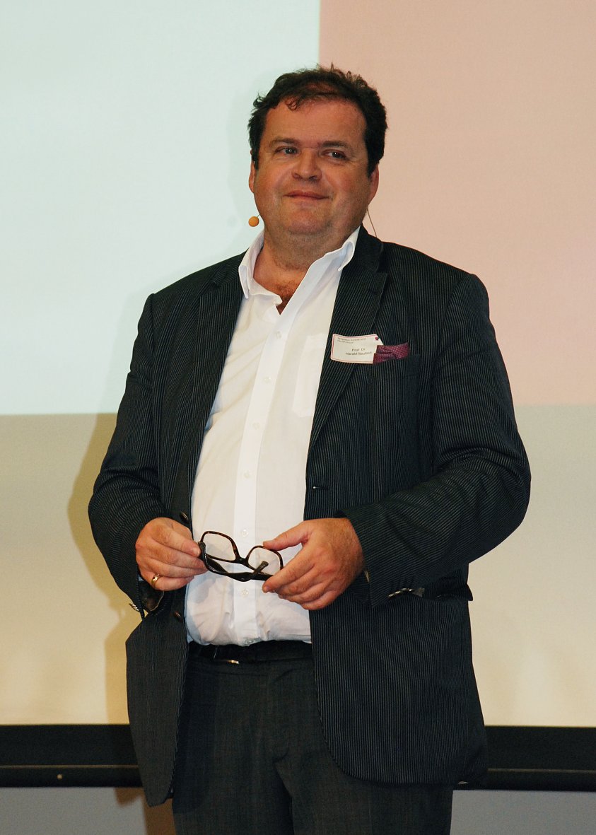 Harald Seubert warb für Neugier und Fehlertoleranz als Lebenselixier, Foto: © Karin Becker