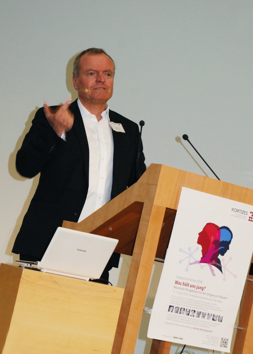 Über Einsamkeit als Gesundheitsrisiko referierte Manfred Spitzer, Foto: © Karin Becker