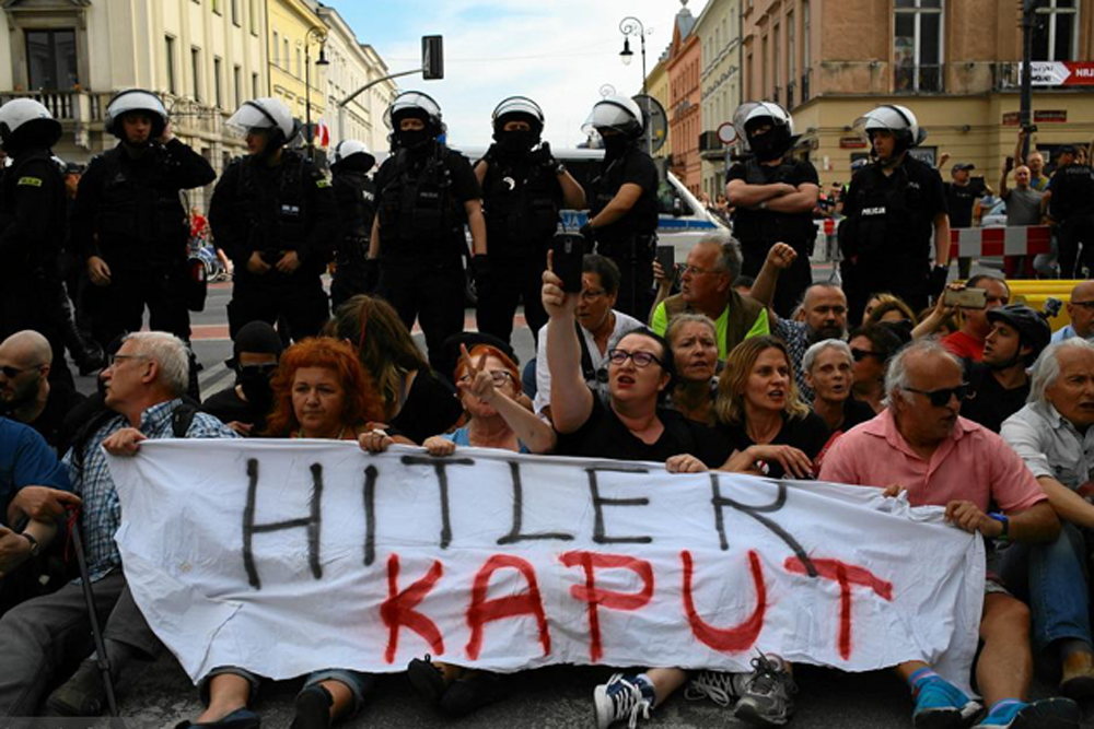 Strassenblockade