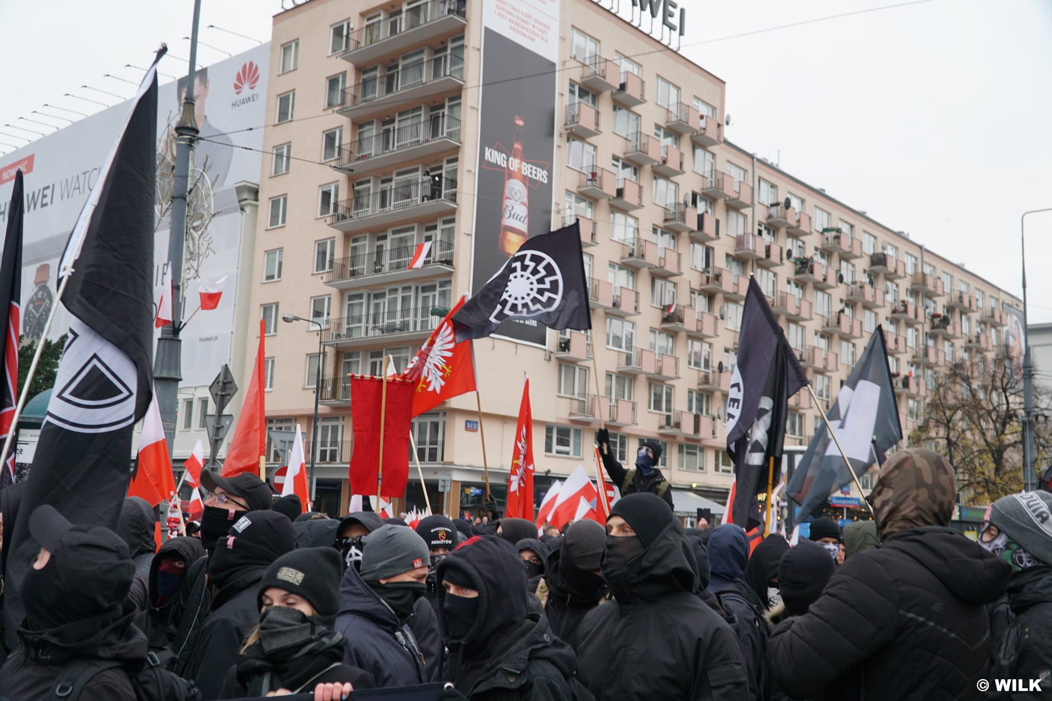 Der "schwarze Block", Foto: @ WILK