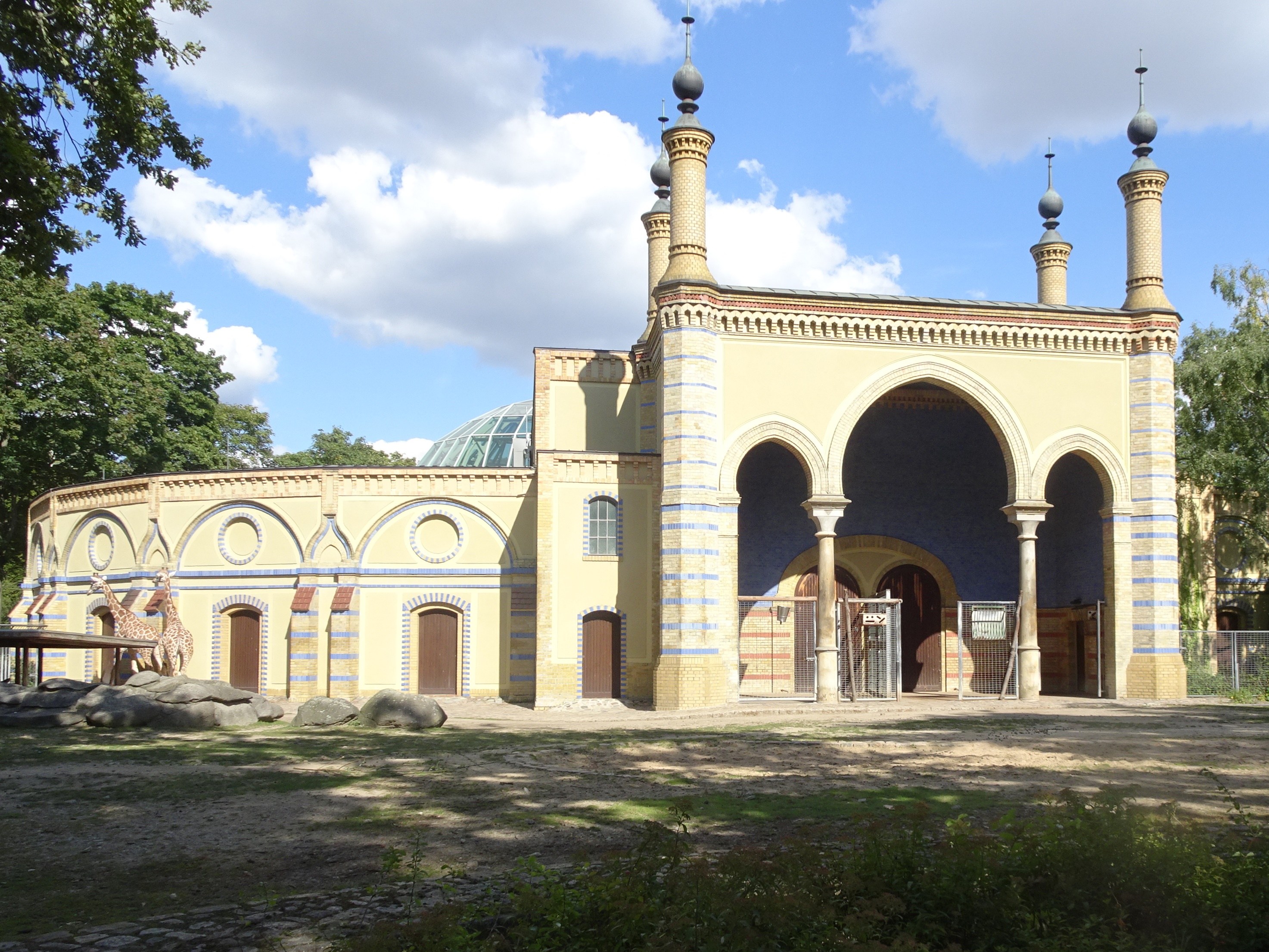 Das rekonstruierte Antilopenhaus von 1872, Foto: Archiv Great Ape Project