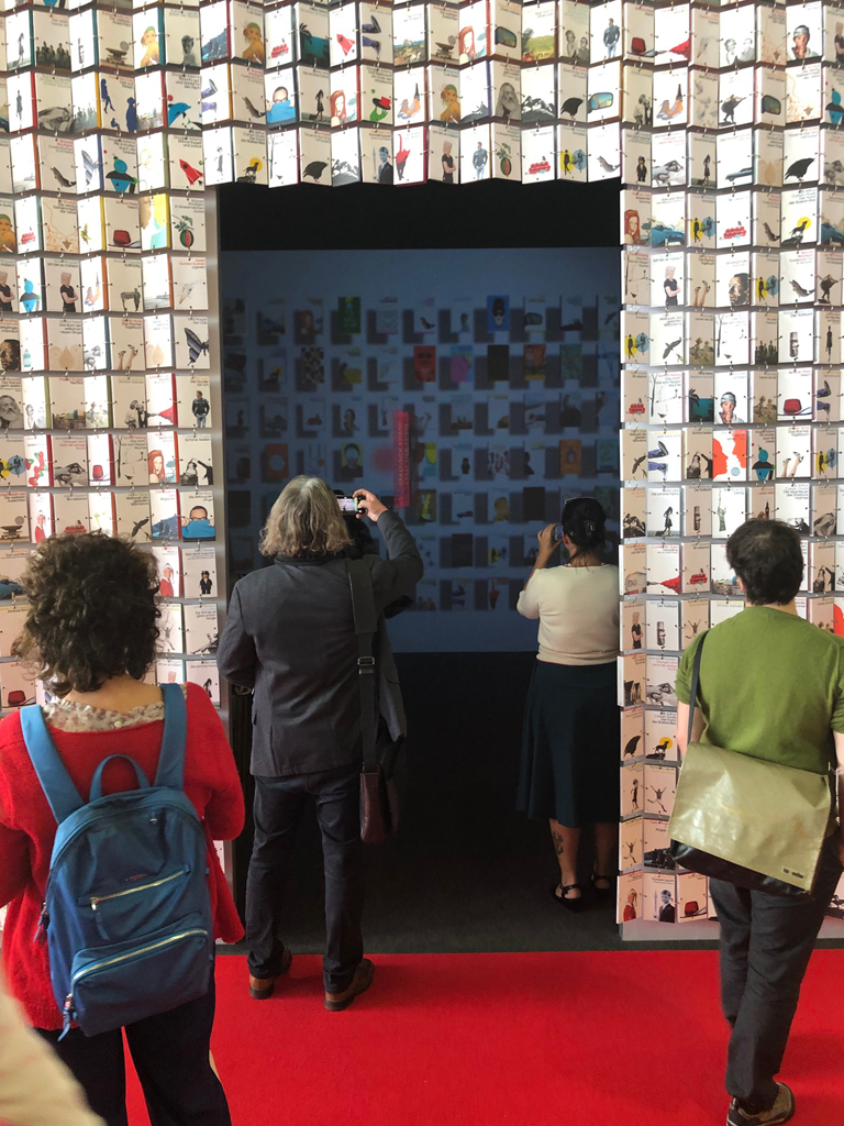 Auf der Frankfurter Buchmesse, Foto: Th. Hocke
