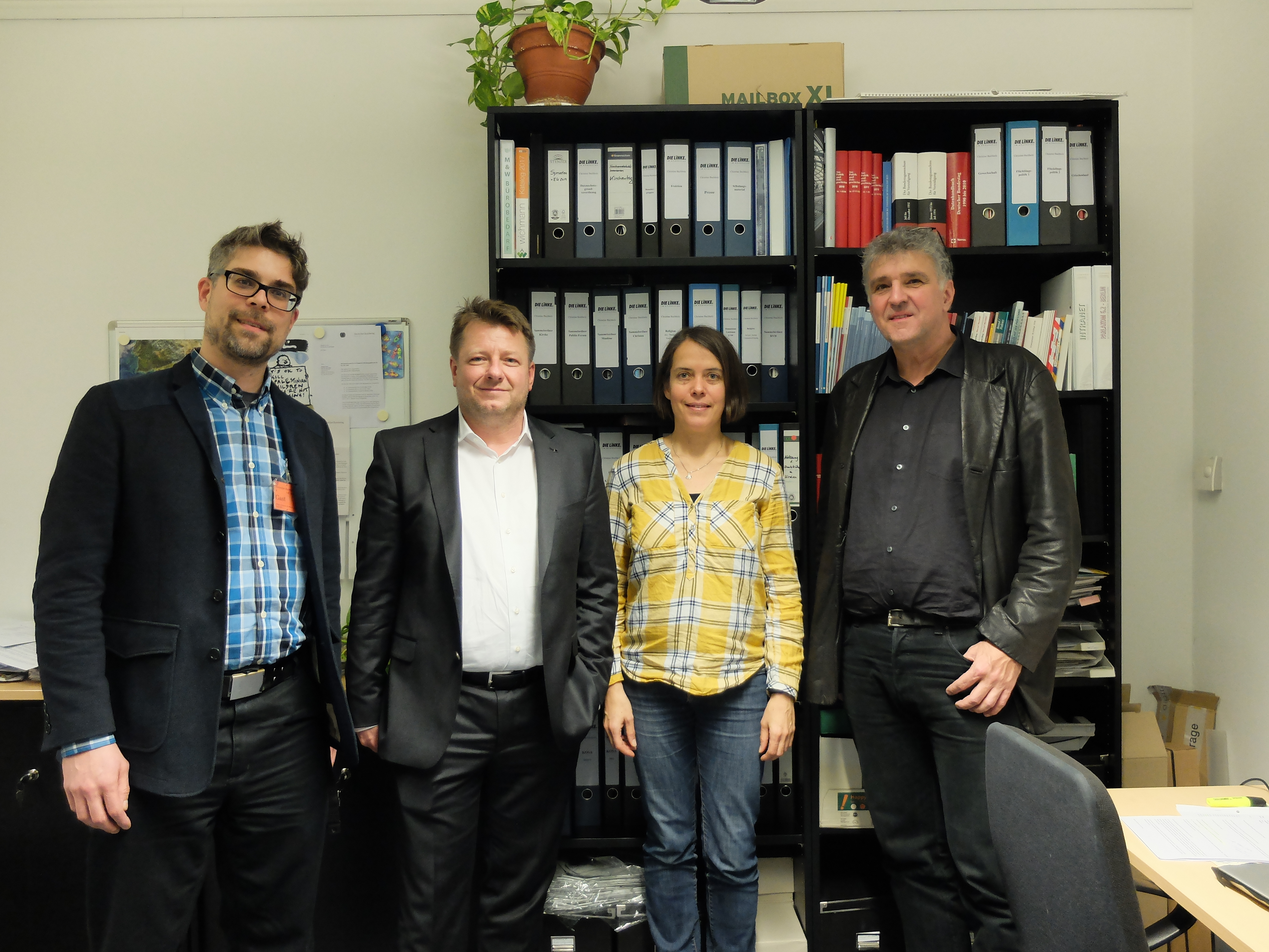Mit Christine Buchholz, Foto: © KORSO