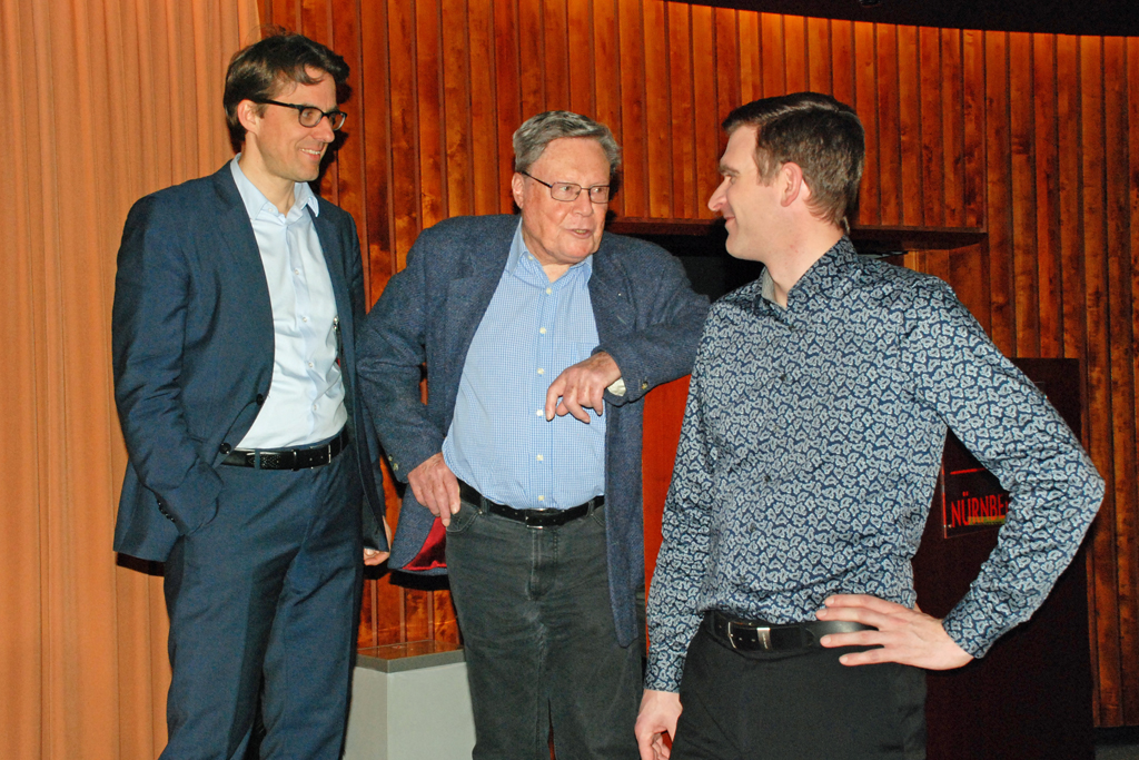 Thomas Fraps, Peps Zoller und Denis Behr (v.l.n.r.), Foto: © Karin Becker  im Auftrag von kortizes.de