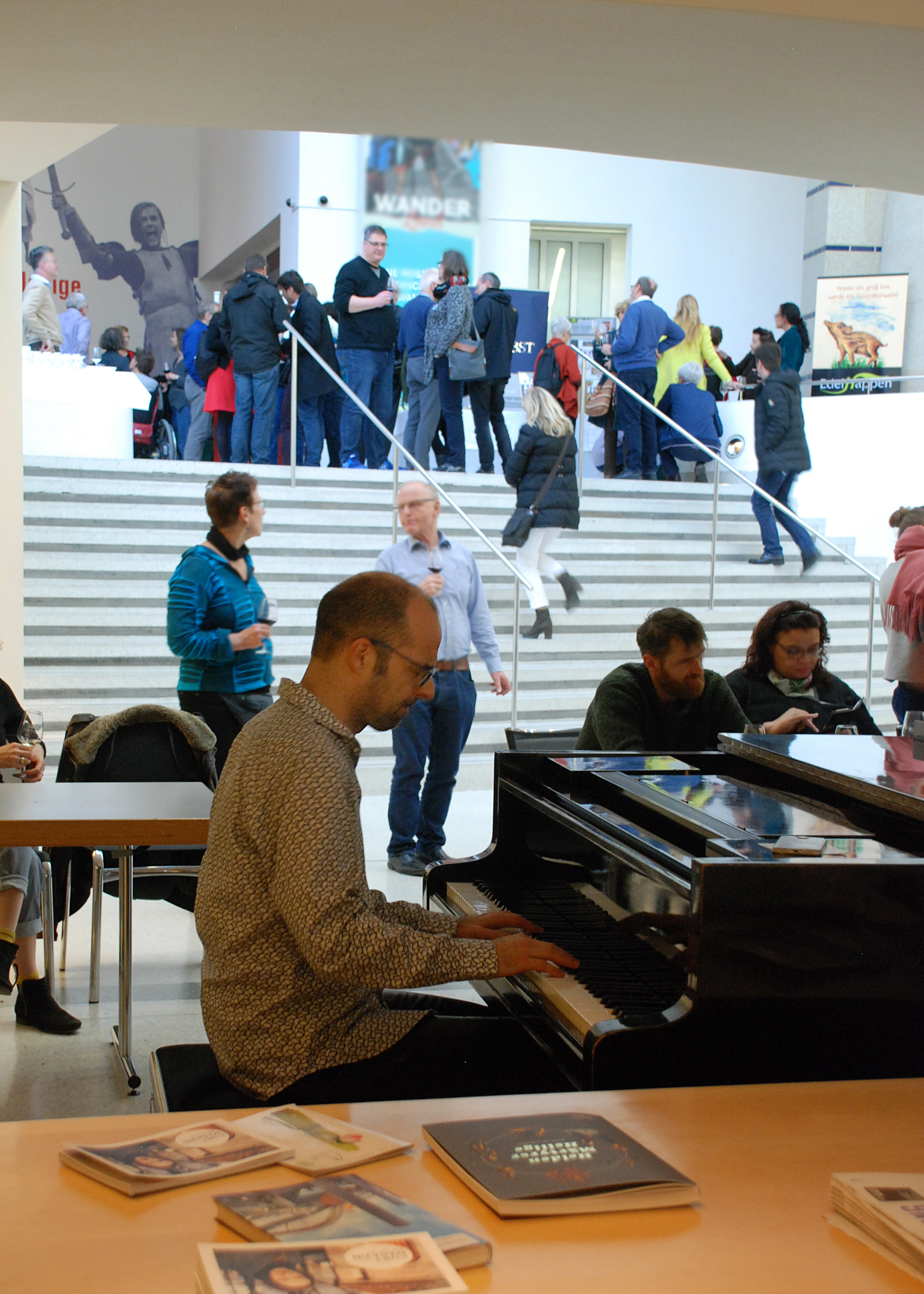 Claus Gebert am Piano, Foto: © Karin Becker