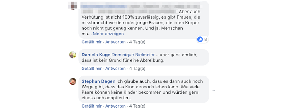Screenshot Facebook