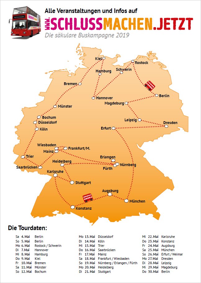 Tour der Buskampagne 2019