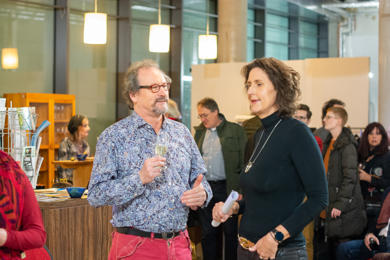 Peter Menne und Esther Efert, Foto: © Dennis Merbach