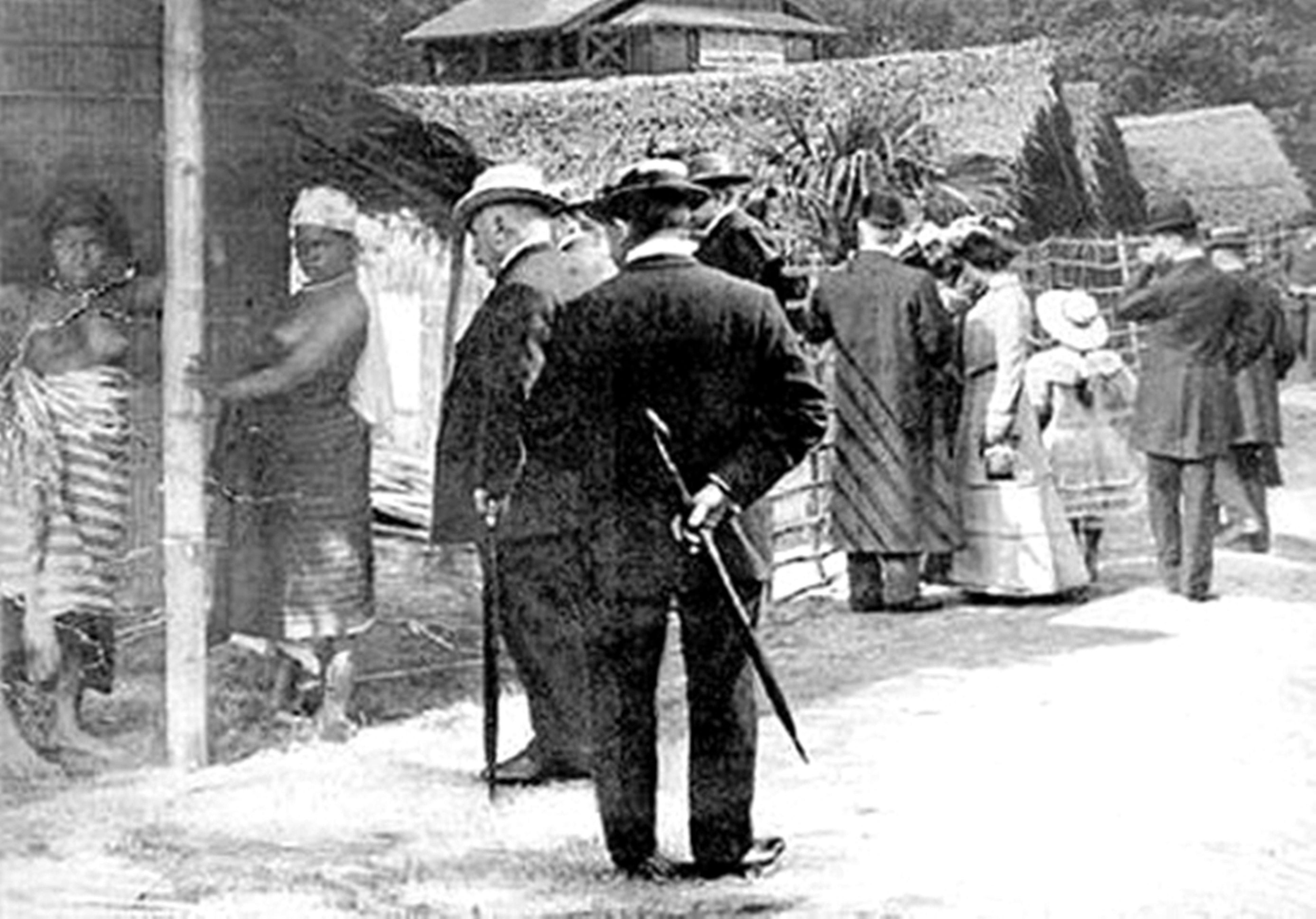 "Hottentottenweiber gucken", Foto: Archiv GAP