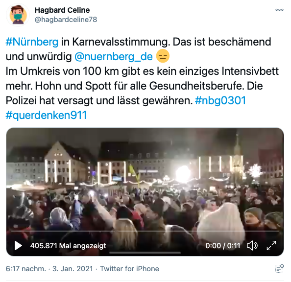 Screenshot Twitter