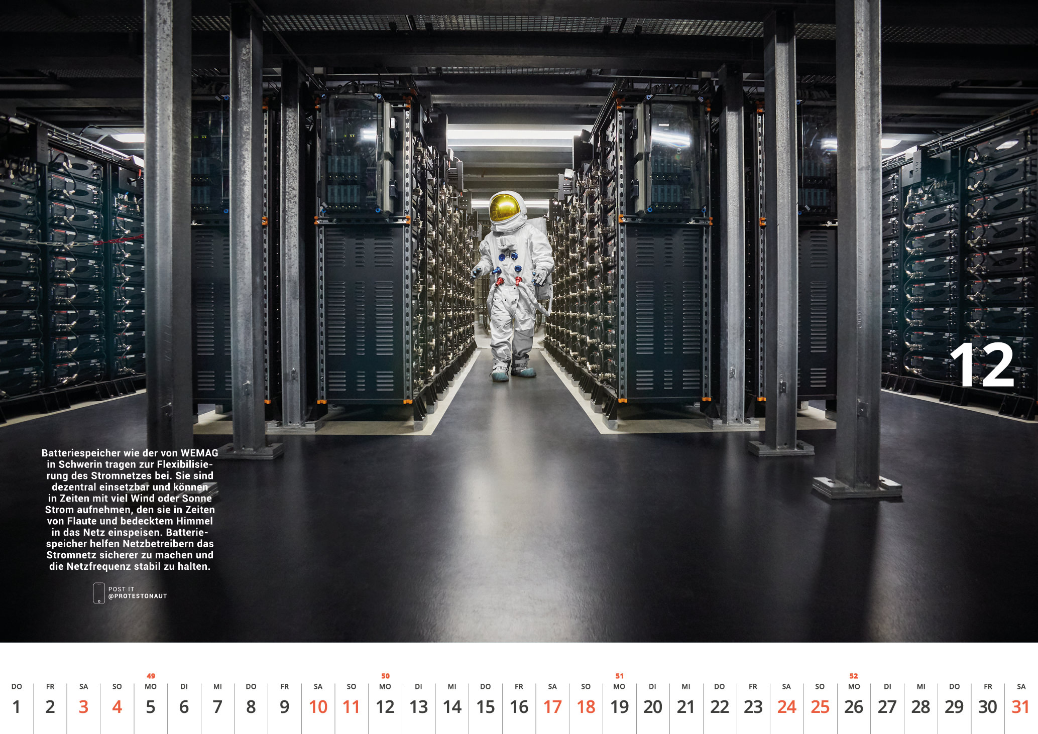 Kalenderblatt für Dezember 2022