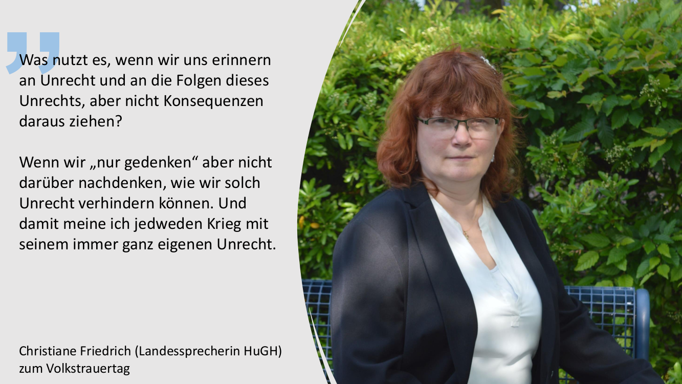 Statement Vokstrauertag