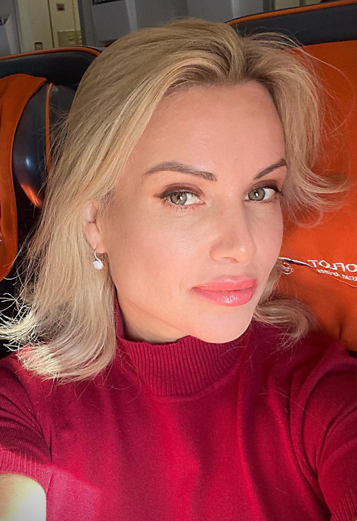 Marina Owsjannikowa, Journalistin und Friedensaktivistin, Foto © Privat