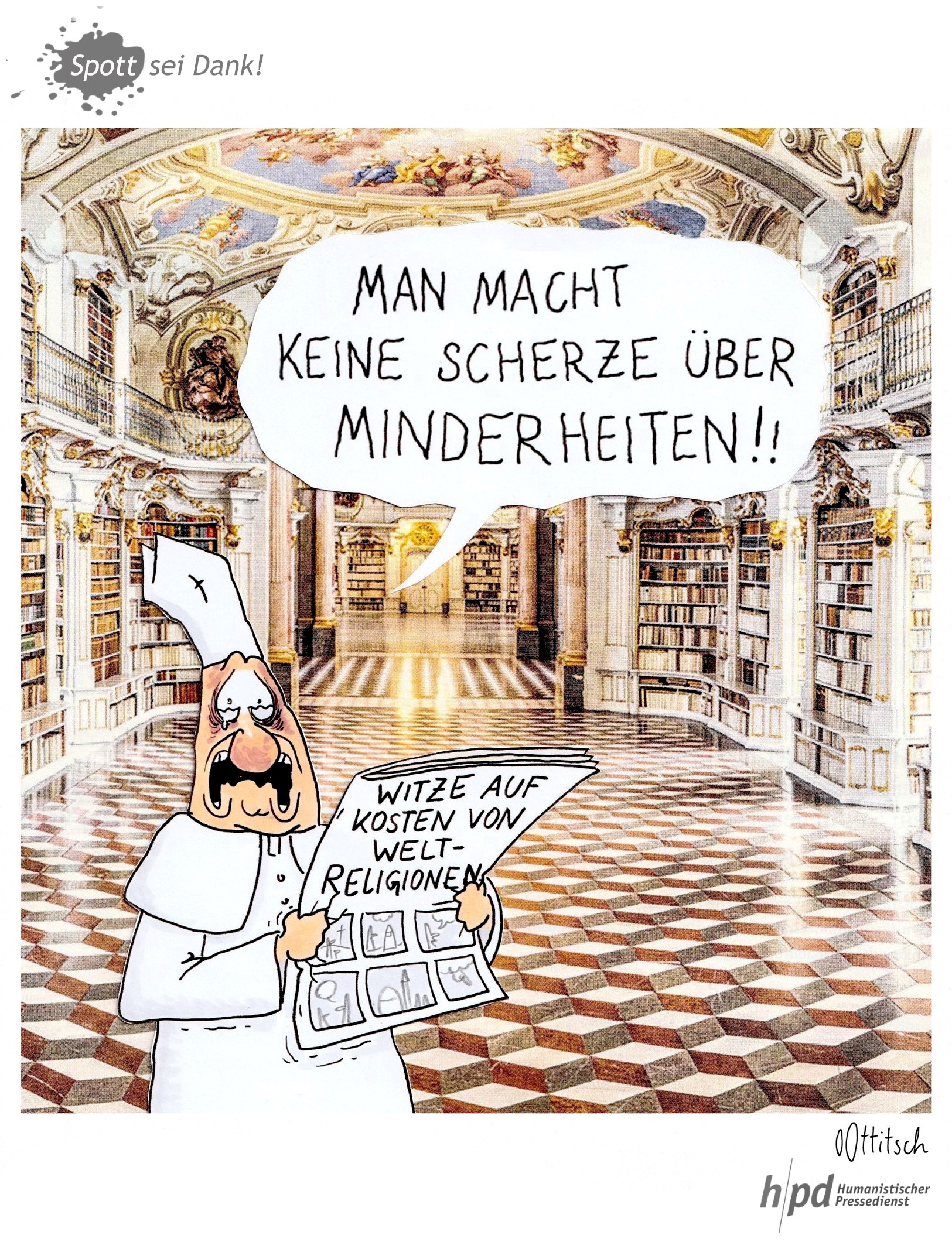 Karikatur: Oliver Ottisch