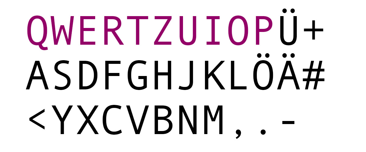 Commonly known for it’s deep purple color: a Qwertzuiop.