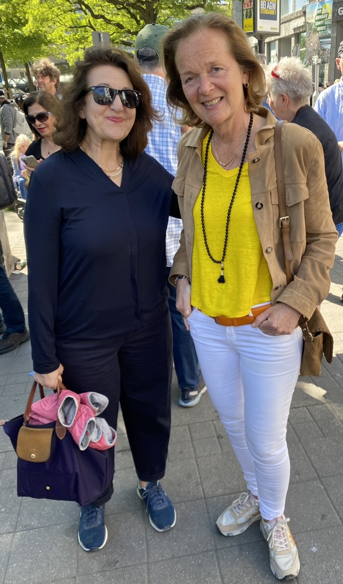 Necla Kelek vom Verein Säkularer Islam und Anna von Treuenfels-Frowein, FDP, HHer Bürgerschaft Foto:© Thomas Brandenburg