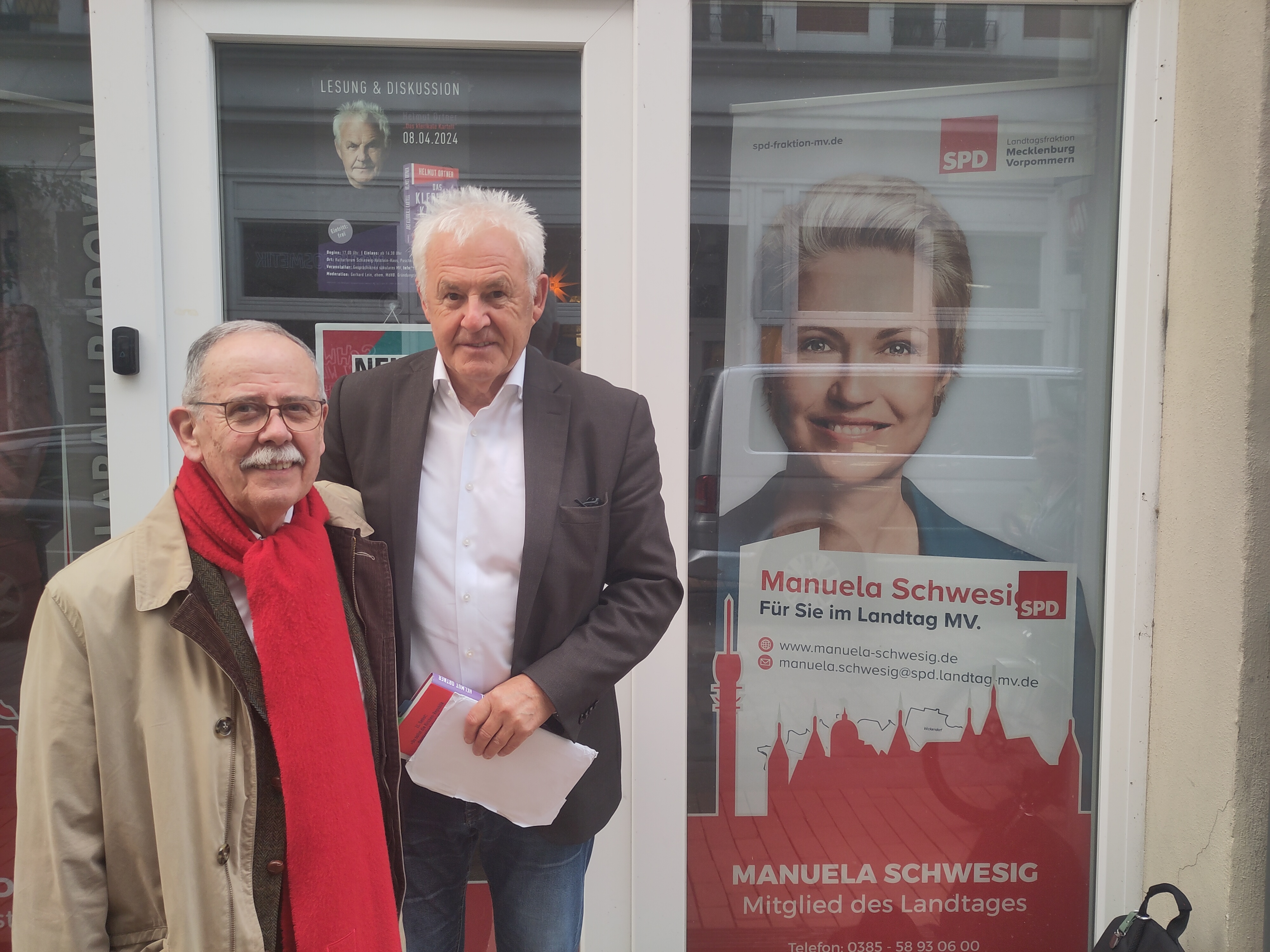 Gerhard Lein und&nbsp;Helmut Ortner&nbsp;