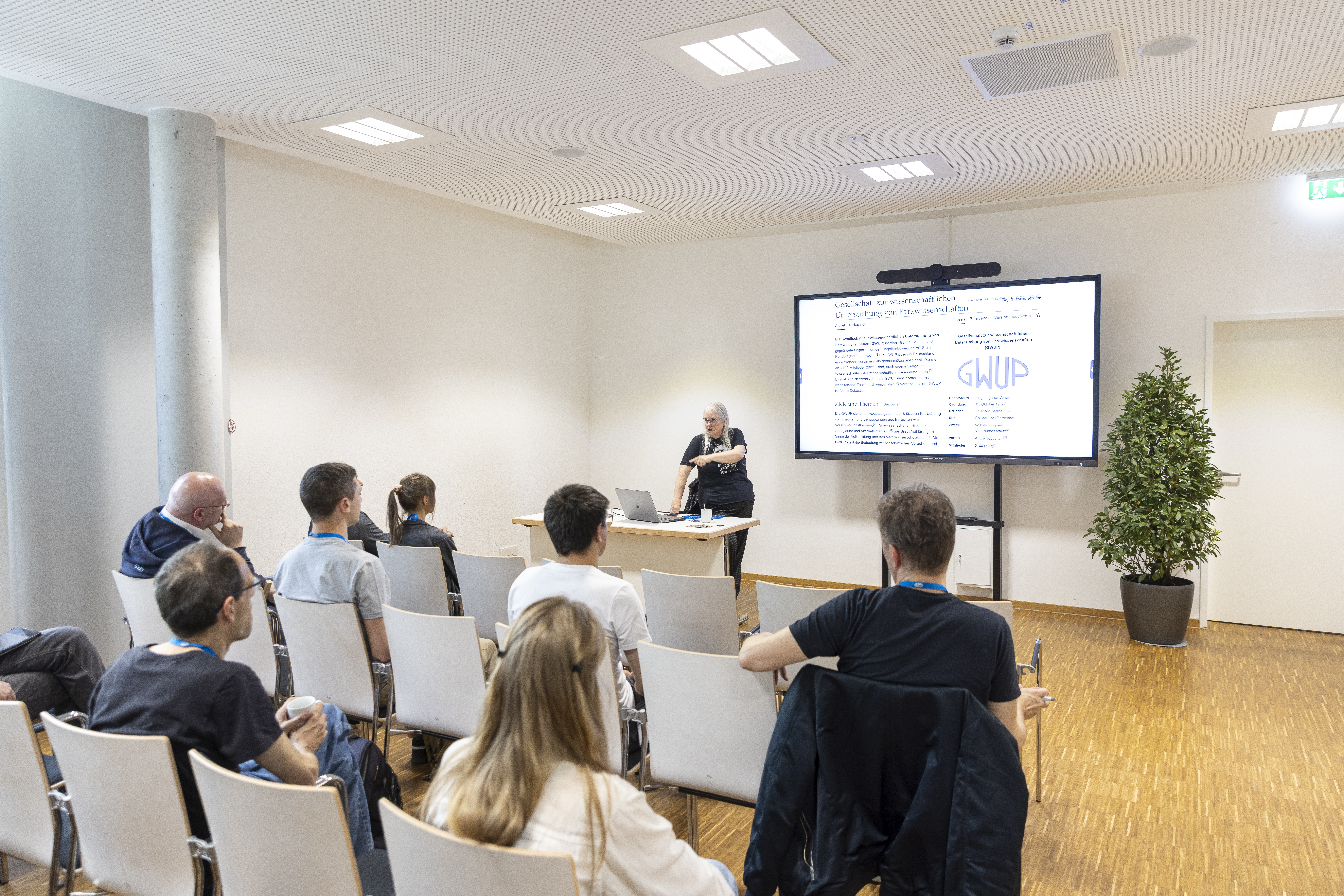 Die skeptische Aktivistin Susan Gerbic war mit einem Workshop vertreten,&nbsp;Foto: ©&nbsp;Axel Lauer