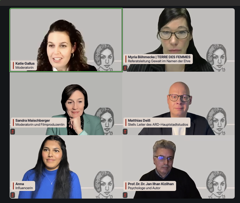 Screenshot:&nbsp;Terre des Femmes