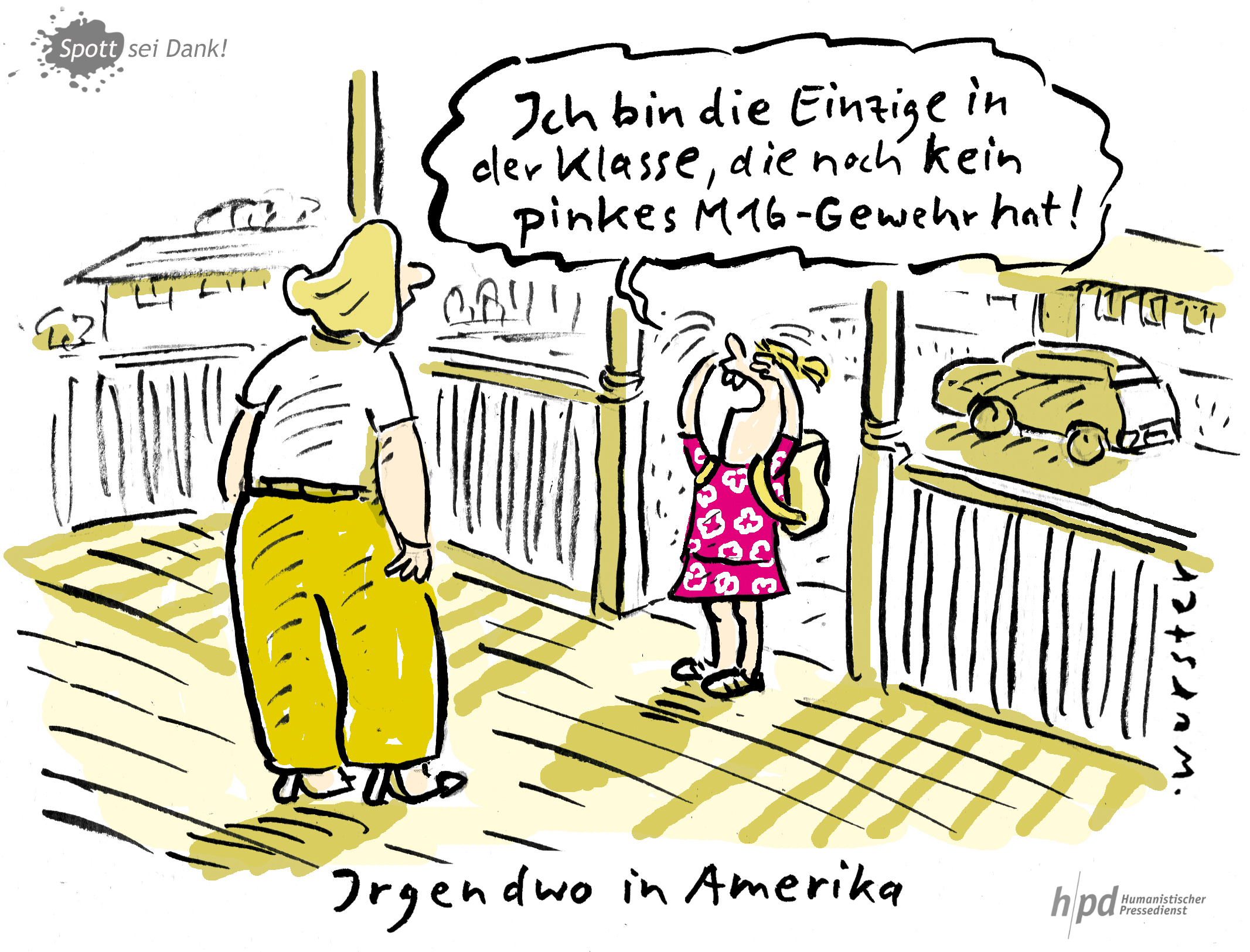 Miriam Wurster über Gruppenzwang in den USA