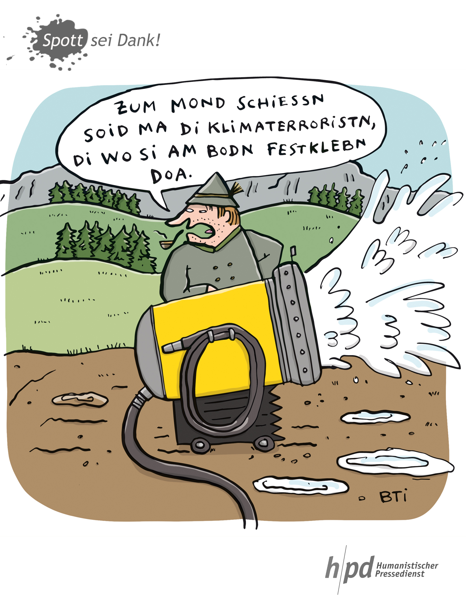 Bettina Schipping über die Frage, wer denn nun als Klimaterrorist zu bezeichnen wäre