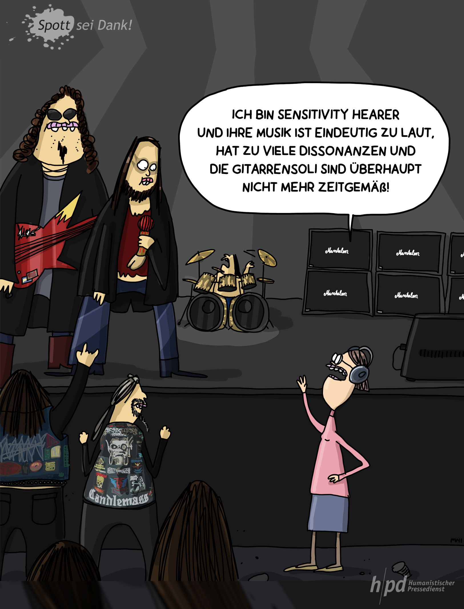 Heavy Metal durch die Brille eines Sensitivity Hearers