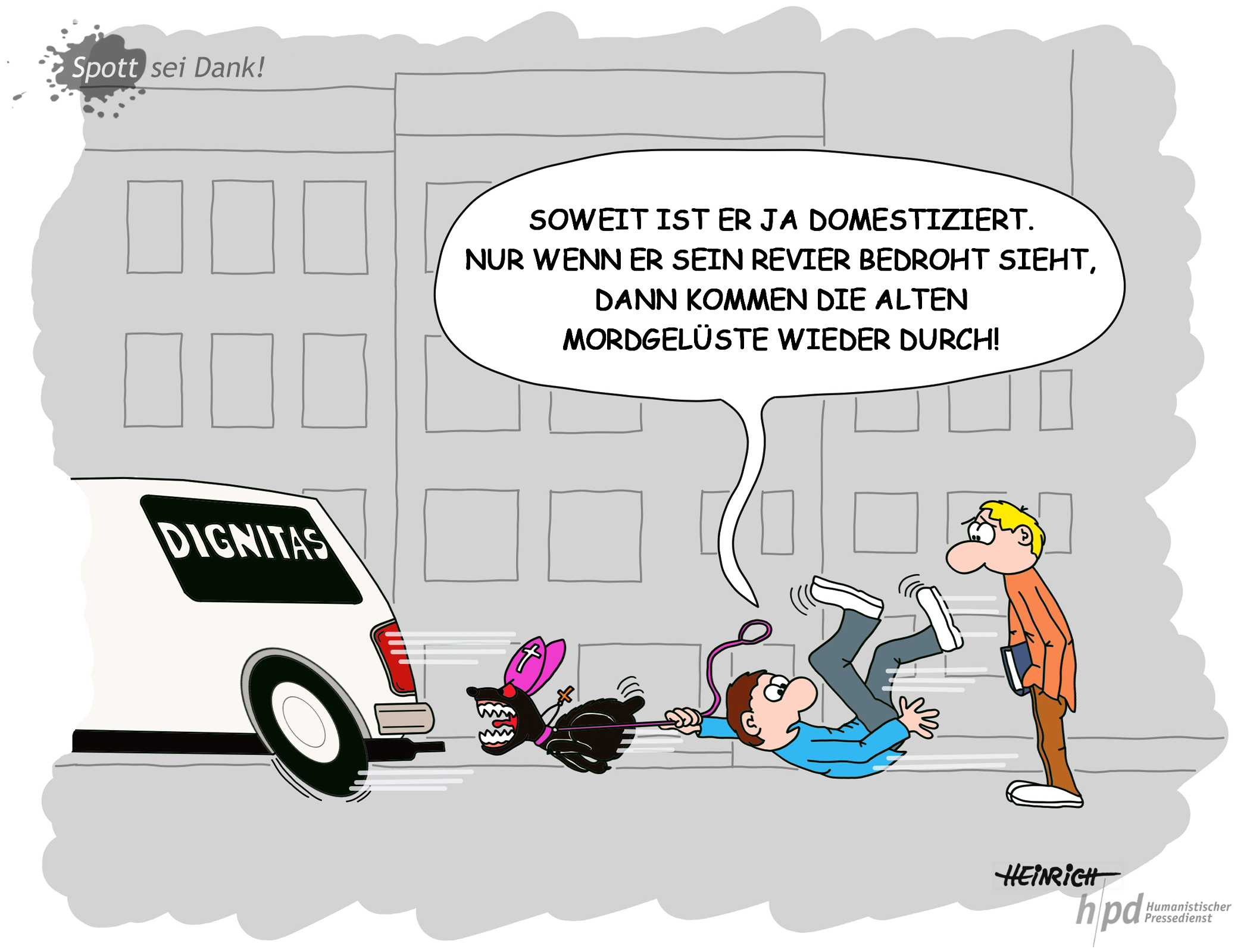 Karikatur: Rolf Heinrich