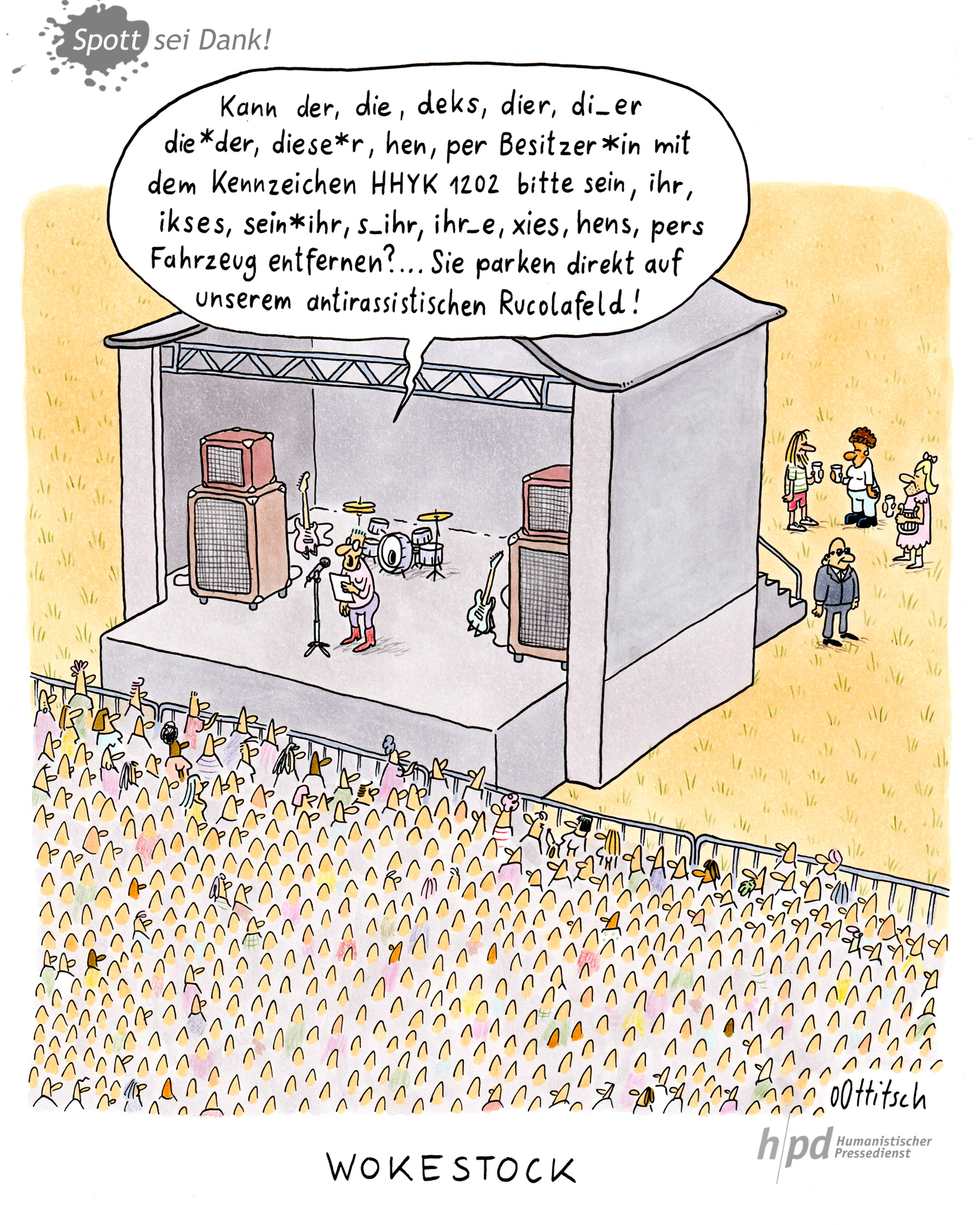 Oliver Ottitsch über die Vielfalt möglicher Anreden